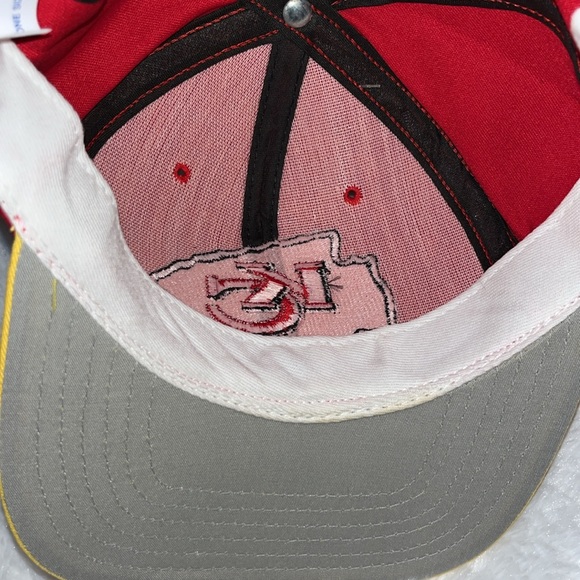Vintage KC Snap Back NFL Truckers Ball Team Hat made in USA - Picture 9 of 11